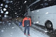 Kar Muş'ta Ulaşımı Aksattı