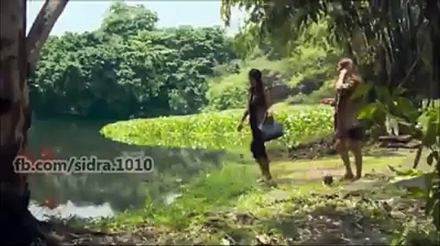 a crocodile suddenly eaten a women standing outside a lake amazing.......