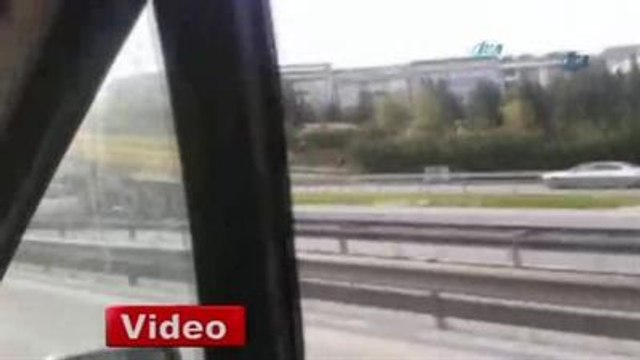 Damperi Açılan Kamyon Yürekleri Ağza Getirdi