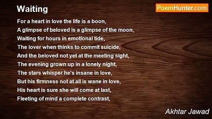 Akhtar Jawad - Waiting