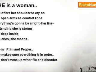 ging taping - SHE is a woman..