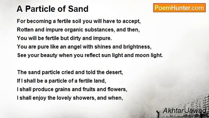 Akhtar Jawad - A Particle of Sand
