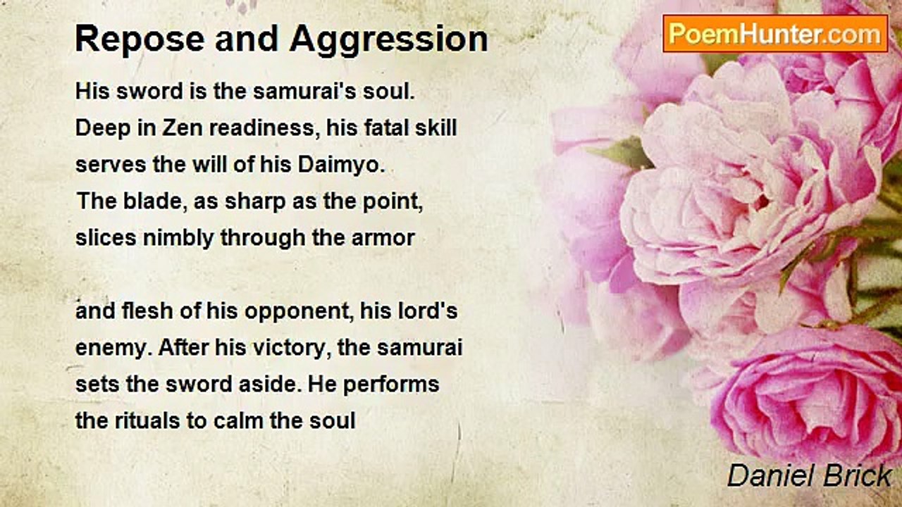 Daniel Brick - Repose and Aggression