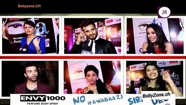ITA Awards Ke Red Carpet Pe Sitaaron Ne Kiya Ajeeb Task!! - ITA Awards - 3rd Nov 2014