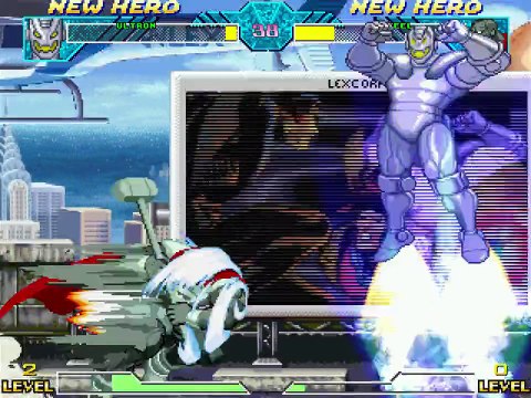 Comic Book Character VS Comic Book Character In A DC VS Marvel MUGEN Match / Battle / Fight