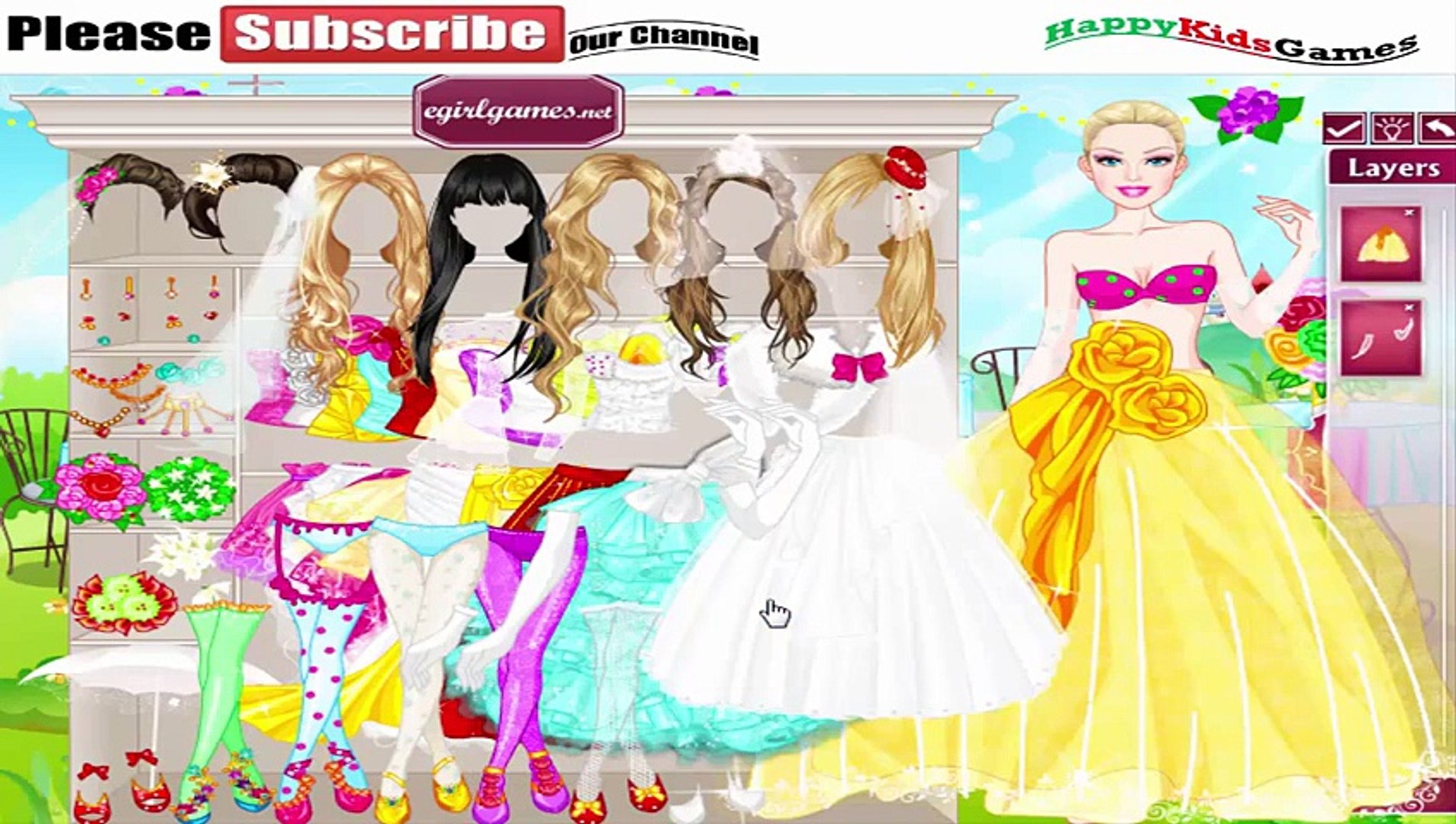 Barbie Games - BARBIE PRINCESS BRIDE DRESS UP - Play Free Barbie Girls  Games Online - video Dailymotion