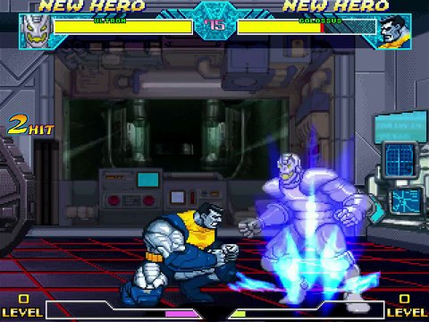 Comic Book Character VS Comic Book Character In A DC VS Marvel MUGEN Match / Battle / Fight