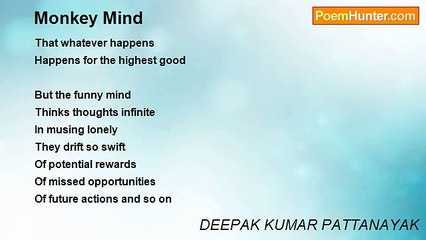 DEEPAK KUMAR PATTANAYAK - Monkey Mind