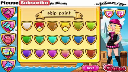 Barbie Games - BARBIE TEEN PIRATE SHIP WASH - Play Free Barbie Girls Games Online