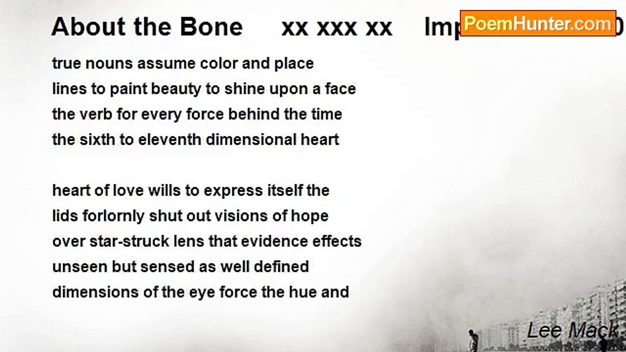 Lee Mack - About the Bone     xx xxx xx    Impr...