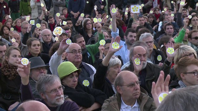 Rassemblement en hommage à Rémi Fraisse à Paris
