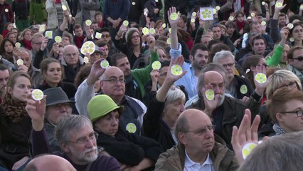 Rassemblement en hommage à Rémi Fraisse à Paris