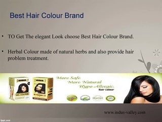 Ayurvedic Hair Colour