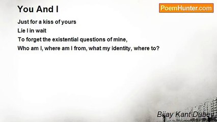 Bijay Kant Dubey - You And I