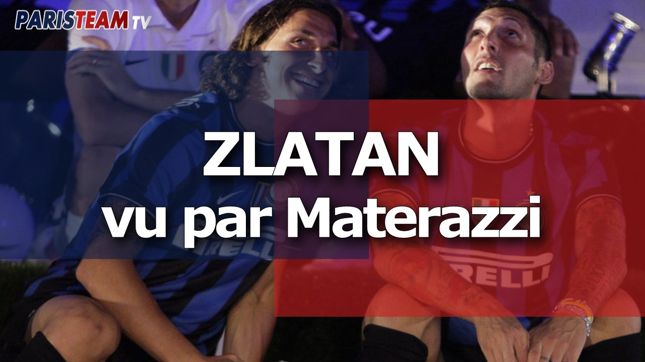 Zlatan vu par Materazzi