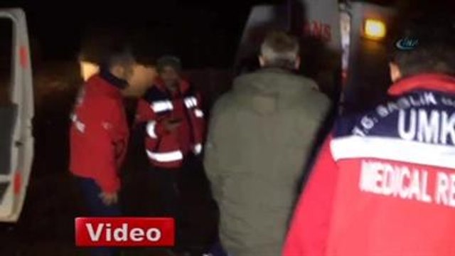 Hasta Kurtarmaya Giden Ambulans Çamura Saplandı