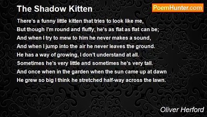 Oliver Herford - The Shadow Kitten