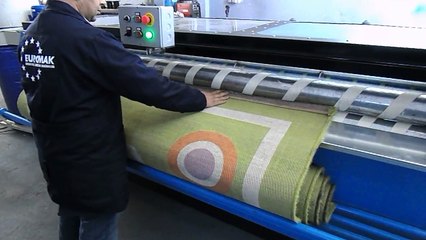 EUROMAK  HALI ÇIRPMA VE SİLKİLEME MAKİNASI