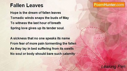 Leaking Pen - Fallen Leaves