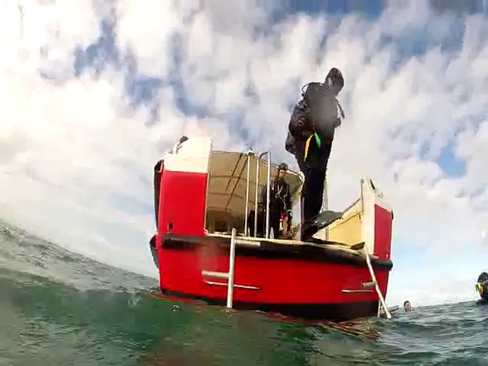 saut du bateau - st malo 2014