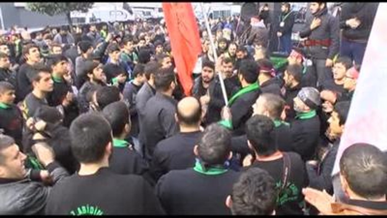 Halkalı'da Aşura Matem Merasimi