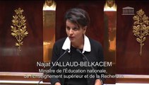 [ARCHIVE] Projet de loi de finances 2015 : discours de Najat Vallaud-Belkacem à l'Assemblée nationale, jeudi 30 octobre 2014