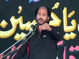 Majlis 6 muharam 2014 p 2 Zakir Malik Sajid Hussain at Kot Bahadar Jhang