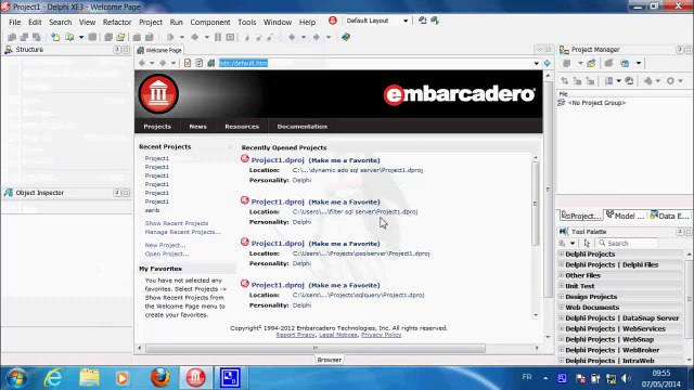 connect dynamically with sql server database delphi embracadero localhost