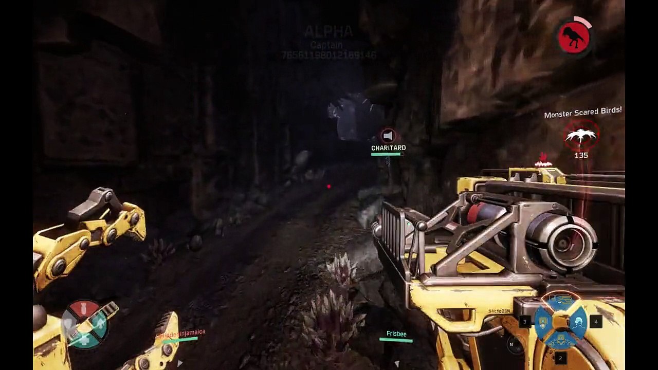 Evolve Big Alpha Online Match Part - Playing As A Hunter