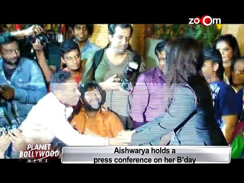 Aishwarya Rai Bachchan celebrates her birthday with Media! - EXCLUSIVE