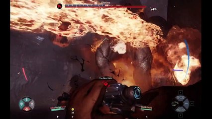 Evolve Big Alpha Online Match Part - Playing As A Hunter