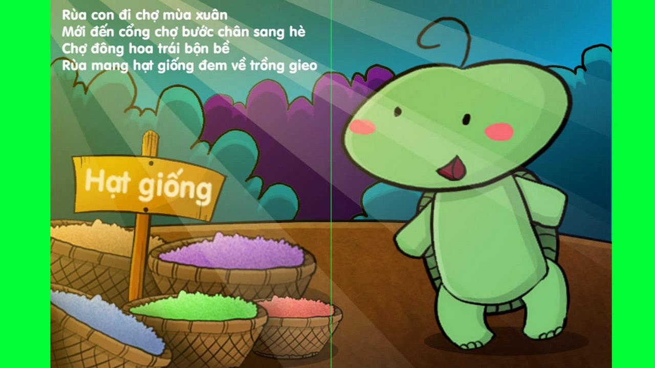 Thơ thiếu nhi -  Rùa Con Đi Chợ - tho.thuymien.com