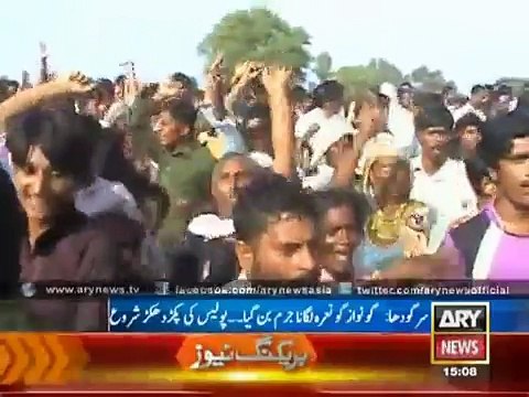 Punjab Police Arrests Flood Victims in Sargodha on Chanting Go Nawaz Go