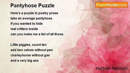 Herbert Nehrlich - Pantyhose Puzzle