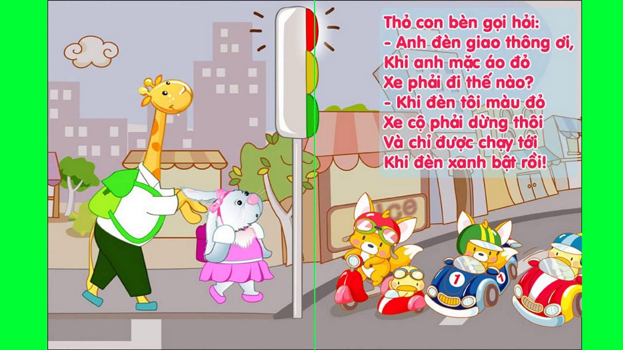 Thơ thiếu nhi - Đèn Giao Thông - tho.thuymien.com
