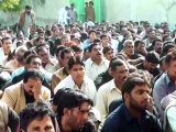 Majlis 8 muharam 2014 p 2 Zakir Malik Sajid Hussain at Kot Bahadar Jhang