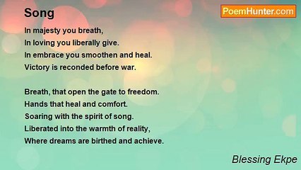 Blessing Ekpe - Song