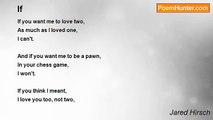 Jared Hirsch - If