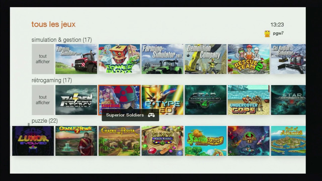 Marcus test pour vous le retrogaming sur la TV d'Orange