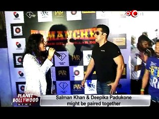 Salman Khan and Deepika Padukone to be paired together! - EXLUSIVE