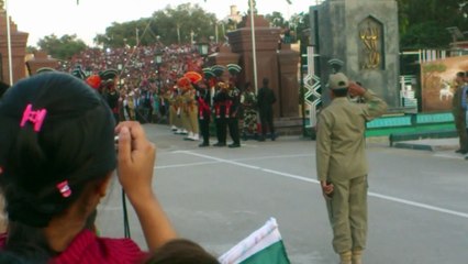 at Wahga Border, Lahore