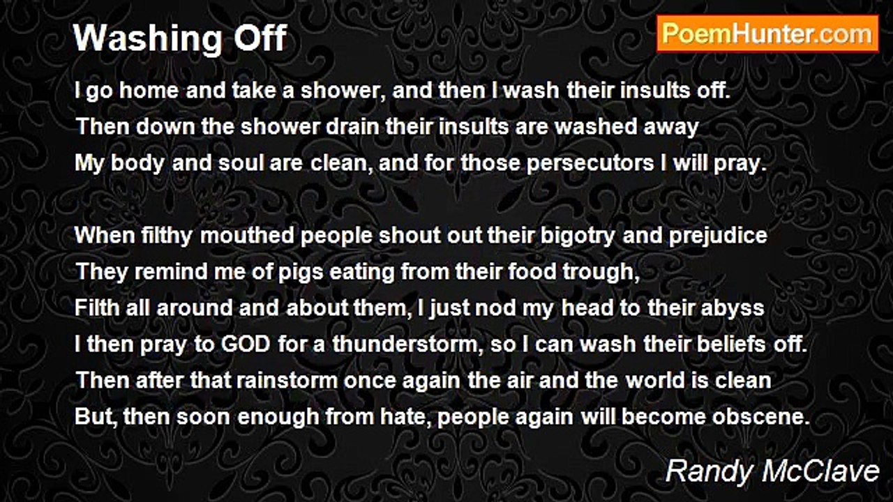 Randy McClave - Washing Off