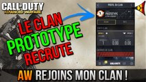 AW // Recrutement Clan PROTOTYPE sur PS4,PS3, Xbox One, Xbox 360 | FPS Belgium