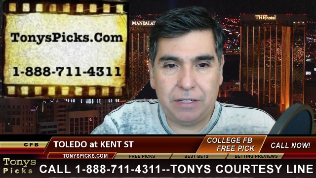 Kent St Golden Flashes vs. Toledo Rockets Free Pick Prediction NCAA College Football Odds Preview 11-4-2014