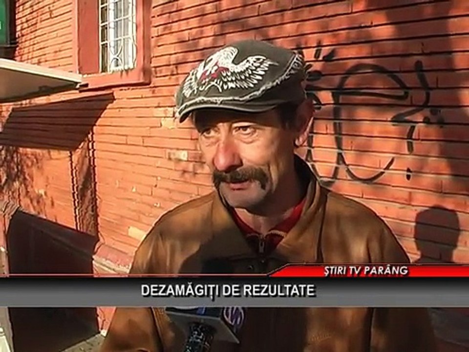 Dezamagiti de rezultate