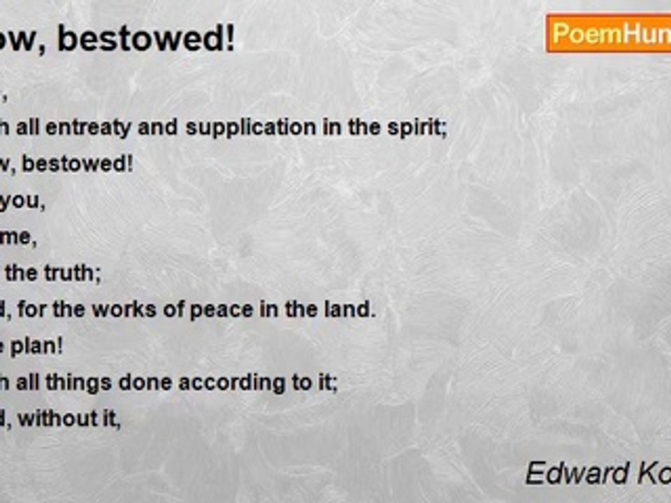 Edward Kofi Louis - Tow, bestowed!