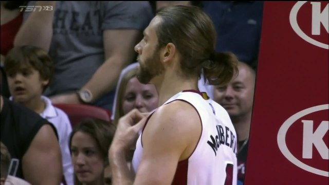NBA – Josh McRoberts se prend pour Hulk… et déchire son maillot