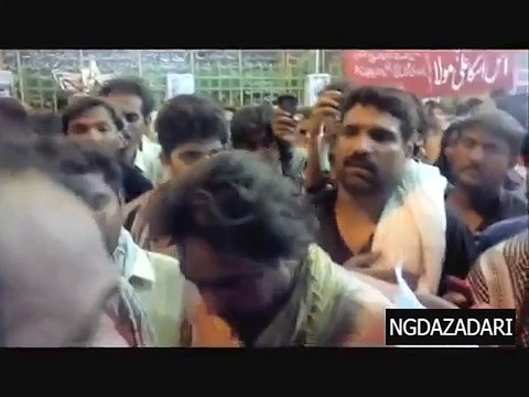 Asghar Khan Reciting New Kalam Teriyan Rahwan Tey Akber(a.s) At Sehwan 2012-2015