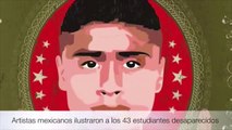 Artistas mexicanos rinden homenaje a los estudiantes desaparecidos