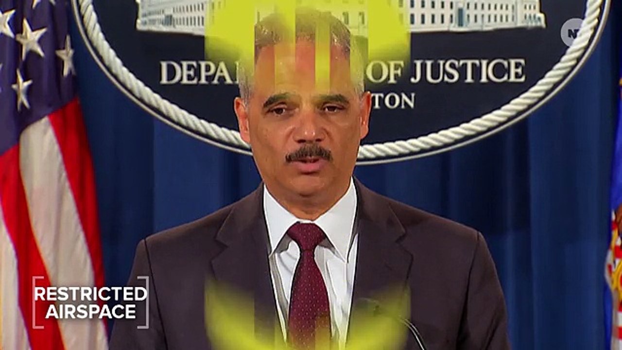 Eric Holder Says He Didn't Restrict Ferguson Airspace